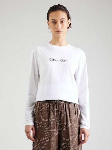 Calvin Klein Tričko – bílá: přední strana