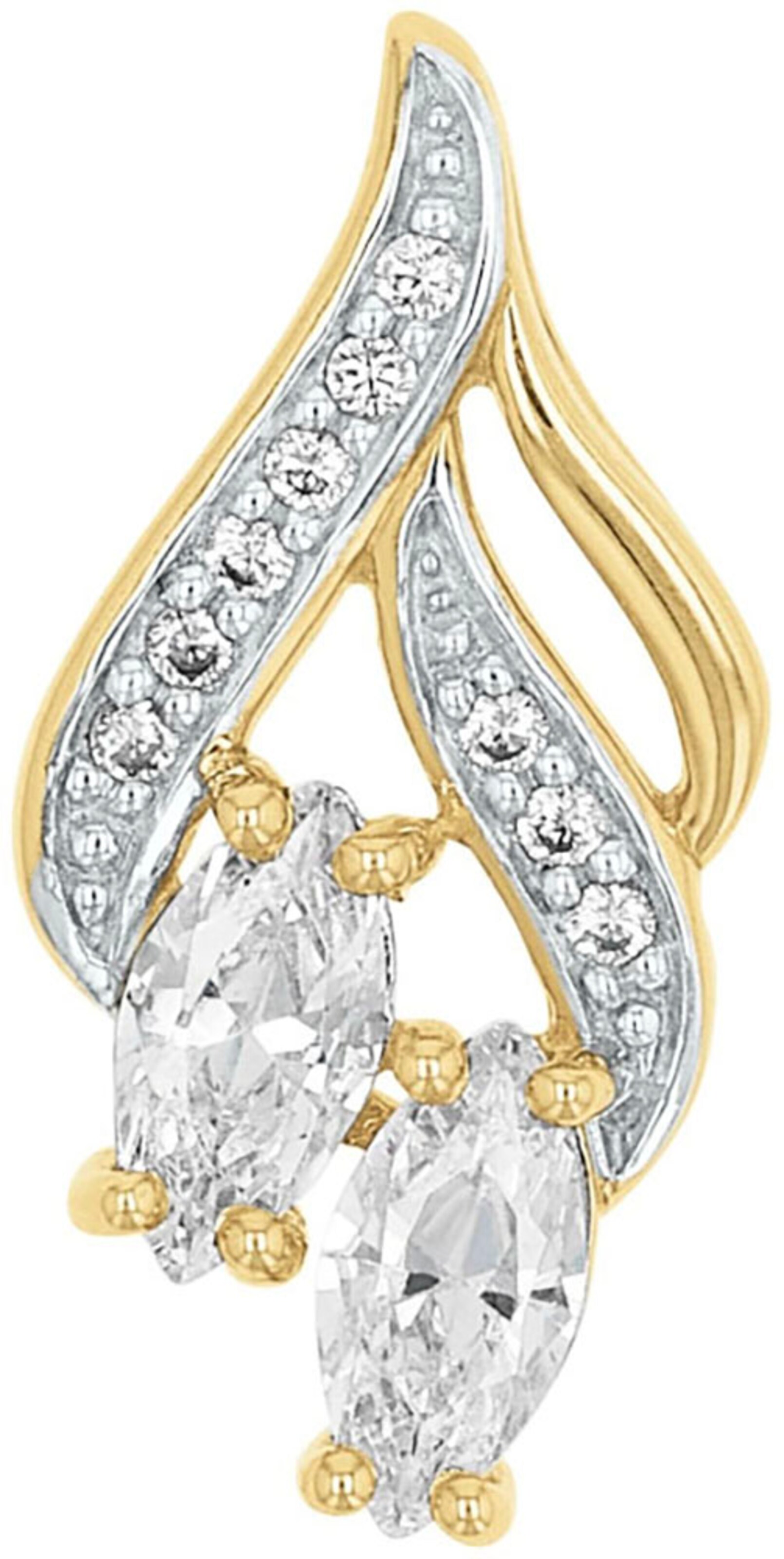 AMOR Anhänger in Gold: Vorderseite