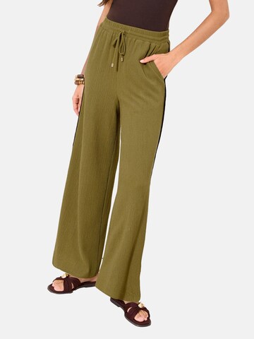 Lipsy Παντελόνι σε πράσινο: μπροστά