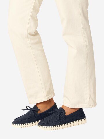 Mocassin 'Tulip' ILSE JACOBSEN en bleu