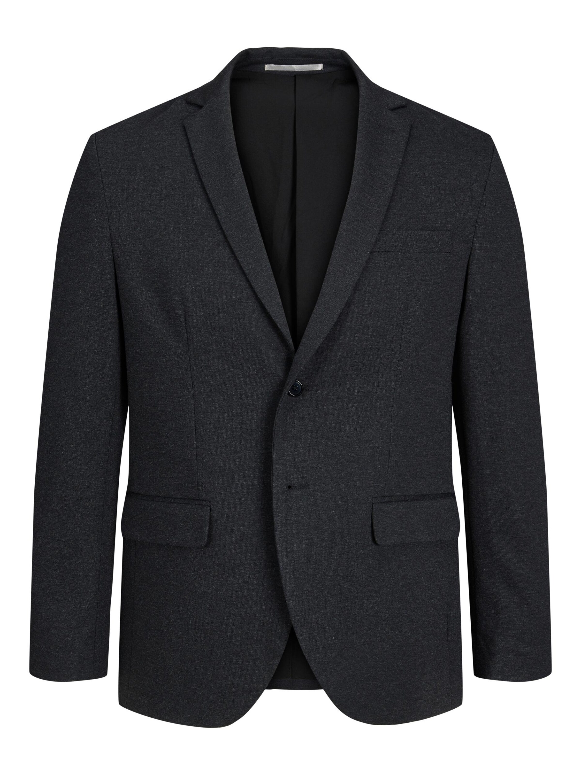 Coupe slim Veste de costume 'JONES' JACK & JONES en noir : devant