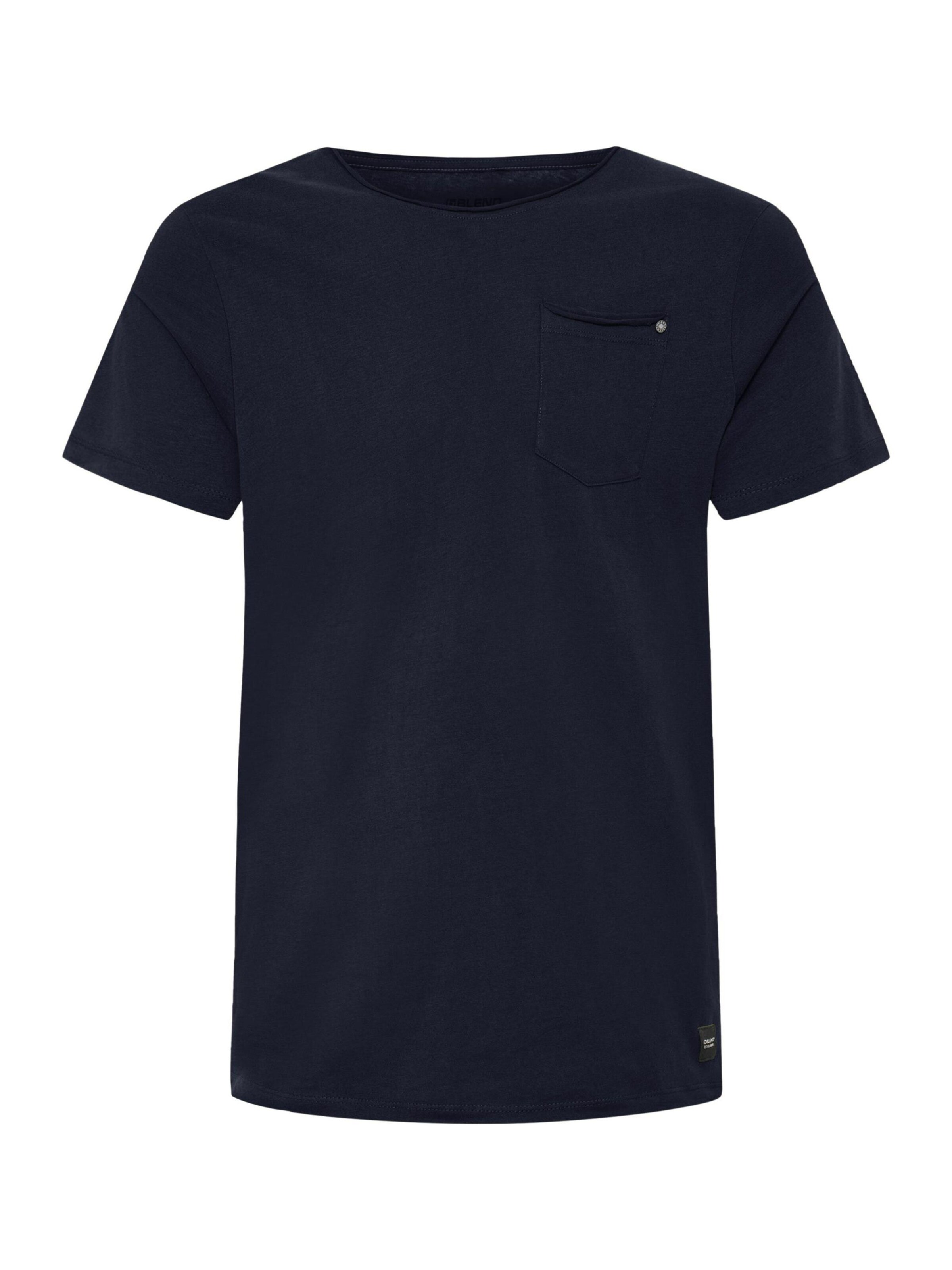 BLEND Shirt 'BHNOEL' in Schwarz: Vorderseite
