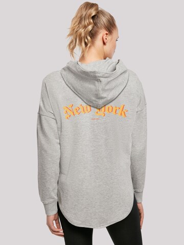 F4NT4STIC Sweatshirt 'New York Orange' in Grau: predná strana