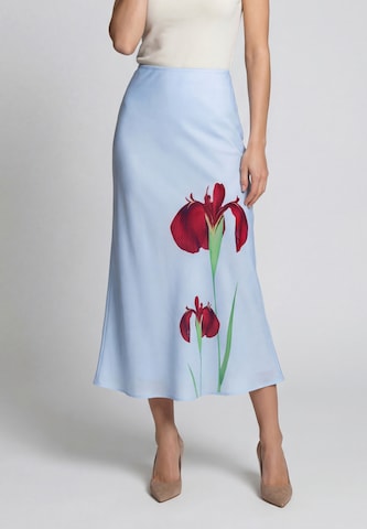 Jupe Usha en bleu : devant