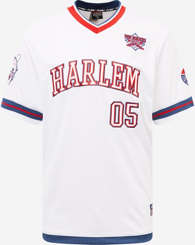 FUBU Majica 'Harlem' | mornarska / rdeča / bela barva, Prikaz izdelka