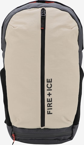 Fire+Ice Backpack 'Park City Ari' in Beige: front