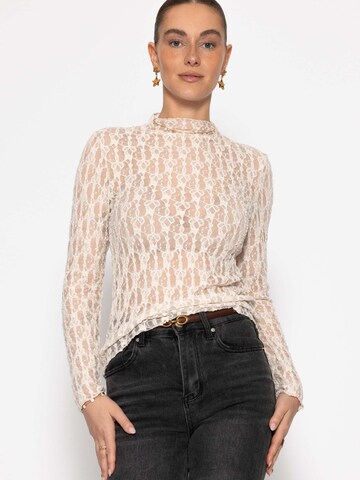 SASSYCLASSY Shirt in Beige: front