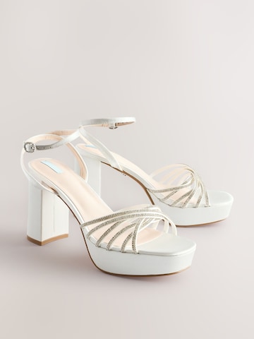 Sandales à lanières 'Forever Comfort' Next en blanc