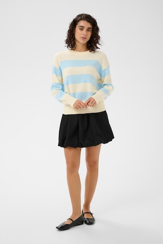 Pull-over 'KAharriet' Kaffe en bleu