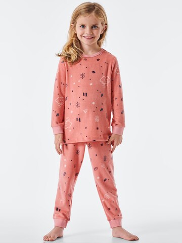 SCHIESSER Pajamas in Pink: front