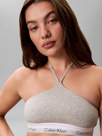 Bustier Soutien-gorge Calvin Klein en gris