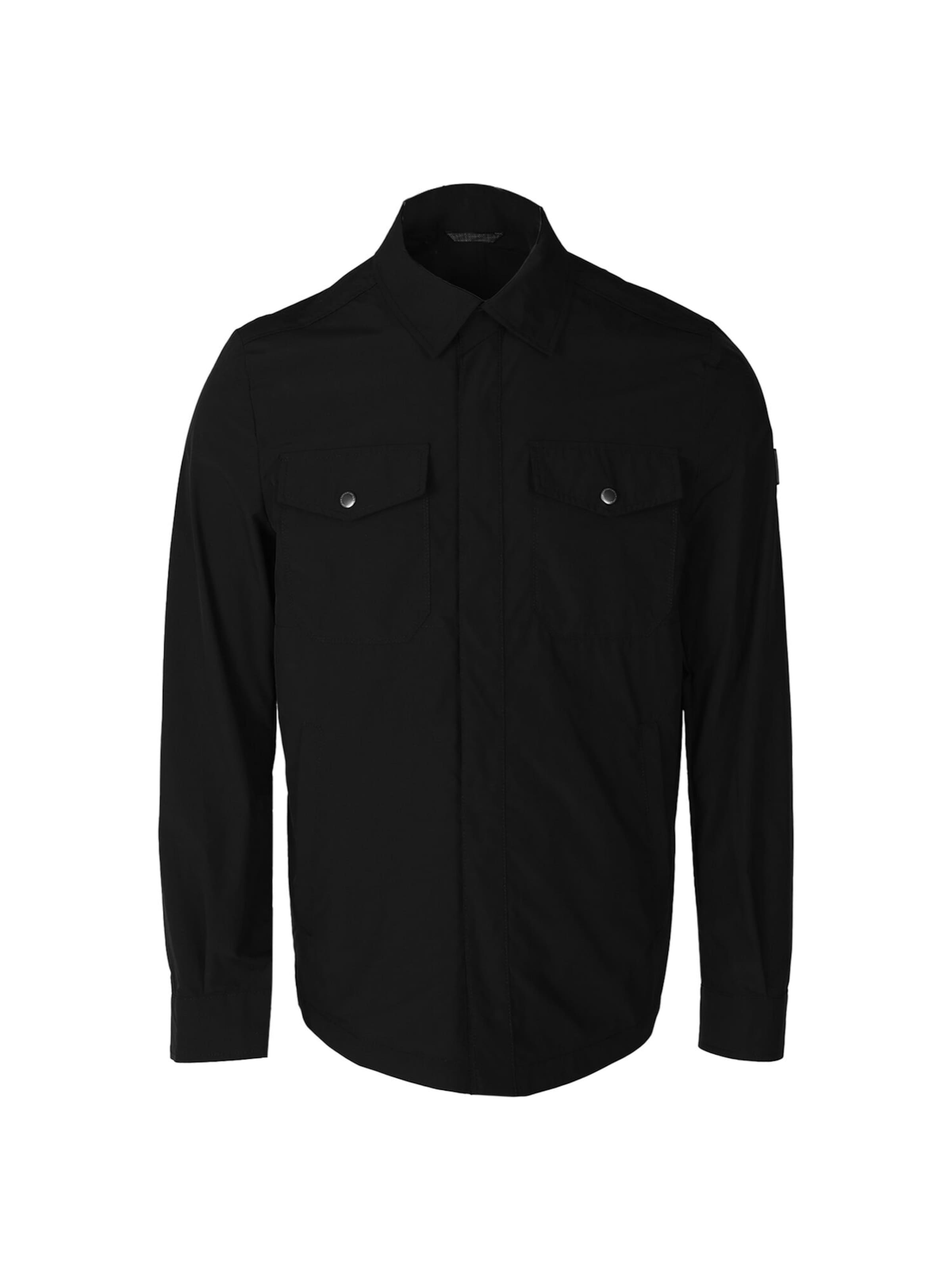 Lufian Between-season jacket in Black: front