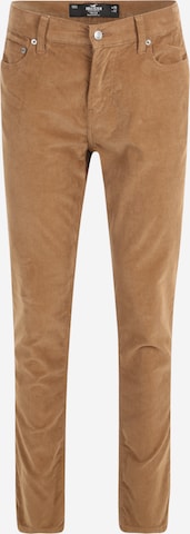 regular Pantaloni di HOLLISTER in marrone: frontale