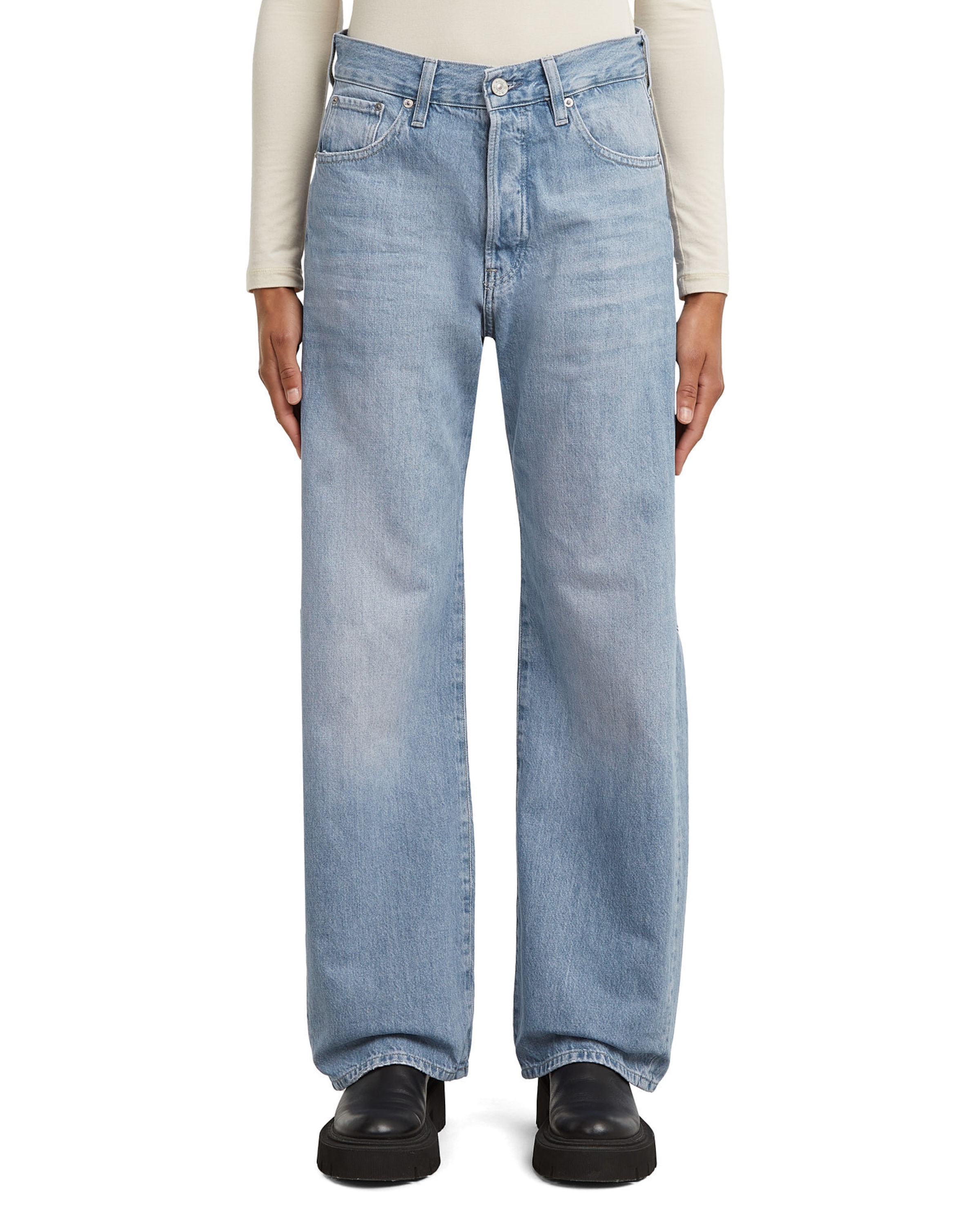 Loosefit Jean G-STAR en bleu : devant