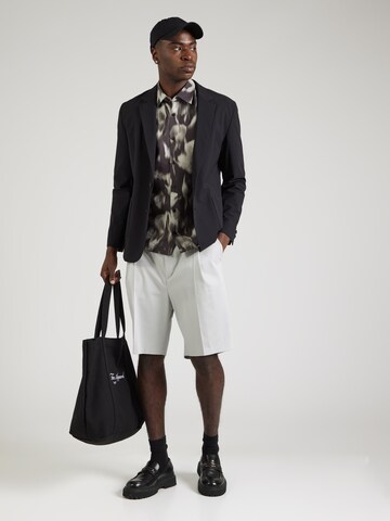 STRELLSON Regular fit Button Up Shirt 'Casyn' in Brown