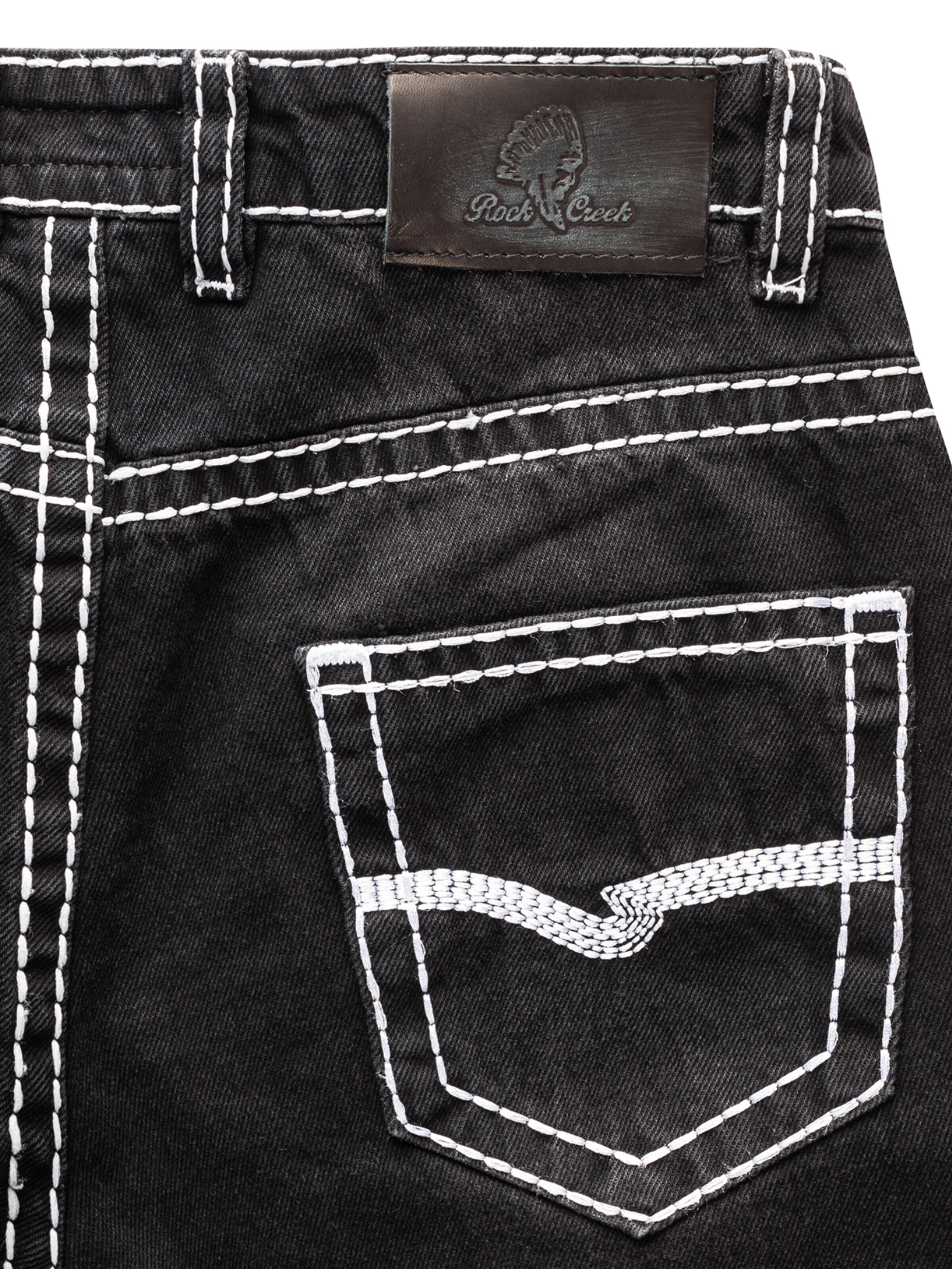 Rock Creek Regular Jeans in Black