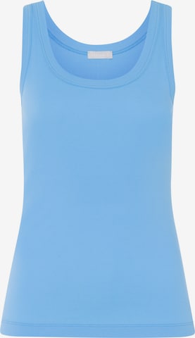 Hanro Top ' Sleep & Lounge ' in Blue: front