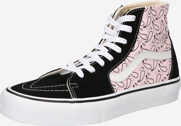 VANS Кроссовки на платформе в Черный: спереди