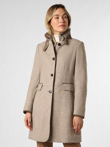 GIL BRET Between-Seasons Coat in Beige: front