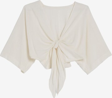 Bershka Blus i beige: framsida