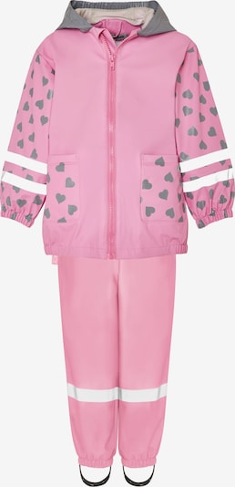 PLAYSHOES Tehničko odijelo 'Katze' u morsko plava / siva / roza / crna, Pregled proizvoda