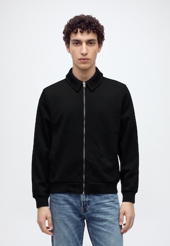 Geacă de primăvară-toamnă 'Valport' de la INDICODE JEANS pe negru: față