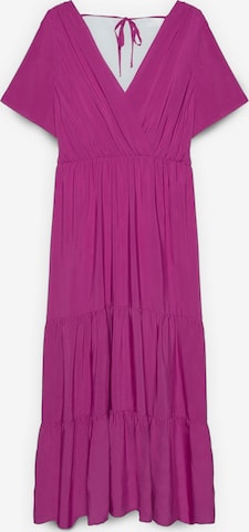 Robe Fiorella Rubino en rose : devant
