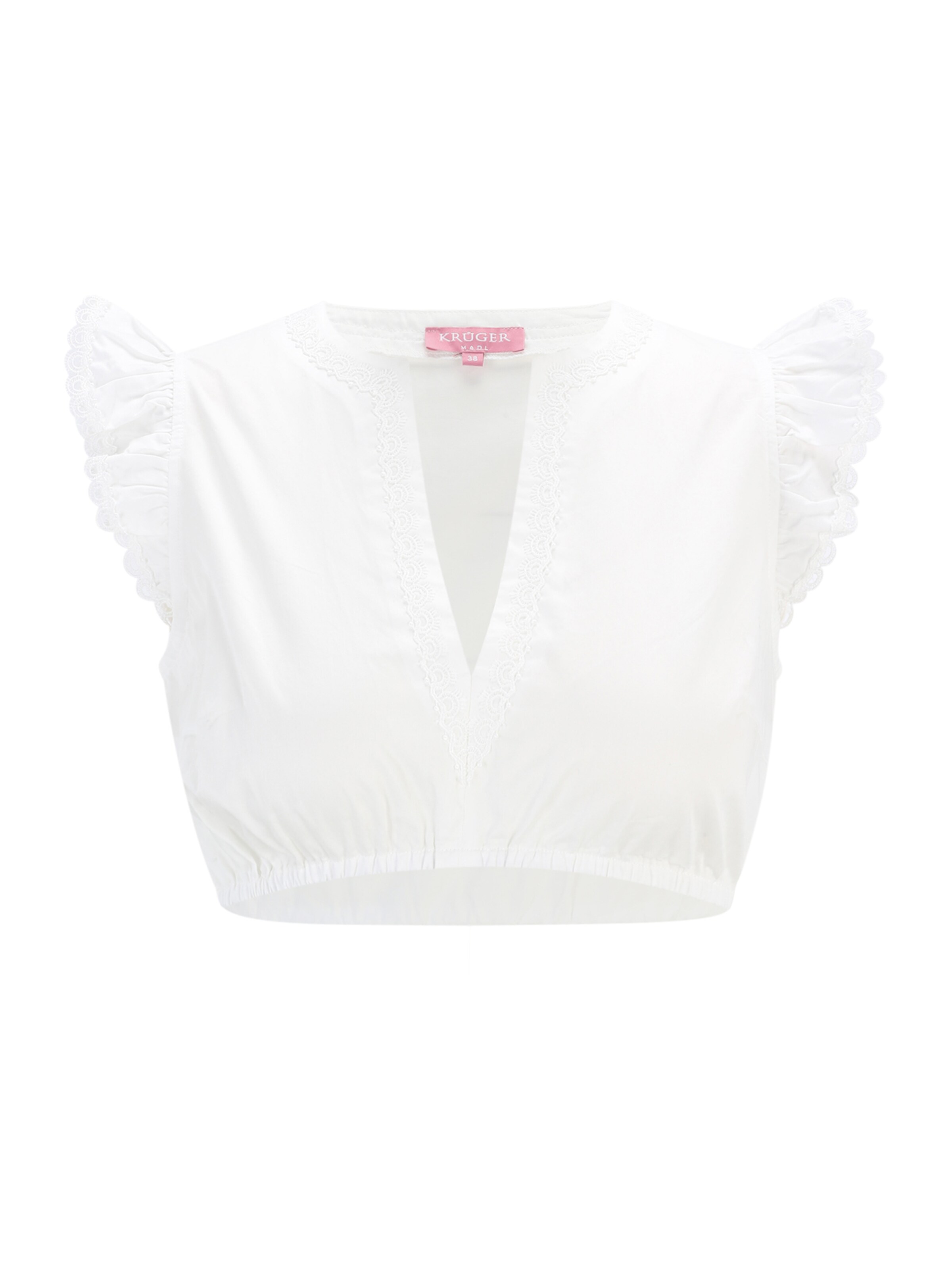 bēšs Krüger Madl Tradicionālā blūze: no priekšpuses