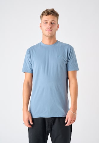 Cleptomanicx Shirt 'Ligull Regular' in Blue: front