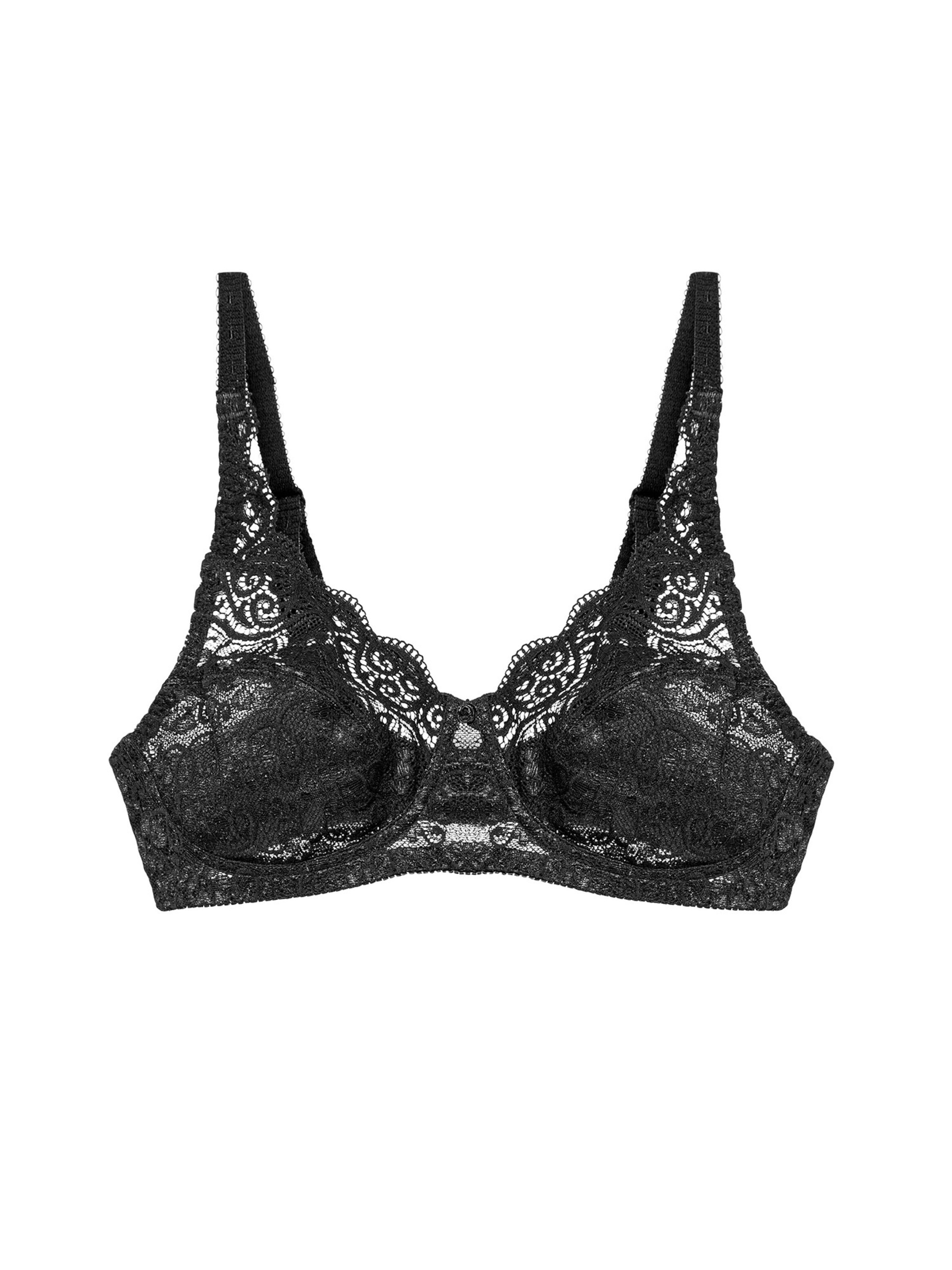 TRIUMPH Bra ' Amourette 300 ' in Black: front