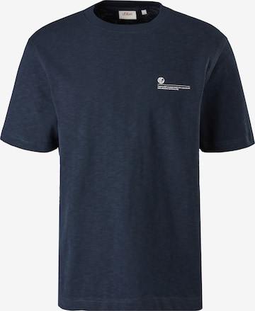 s.Oliver Shirt in Blue: front