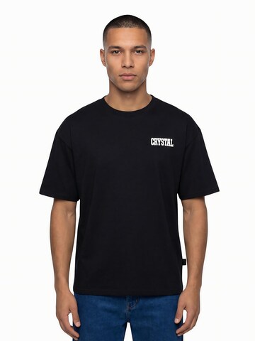 Crystal Paris Shirt 'Keys' in Black