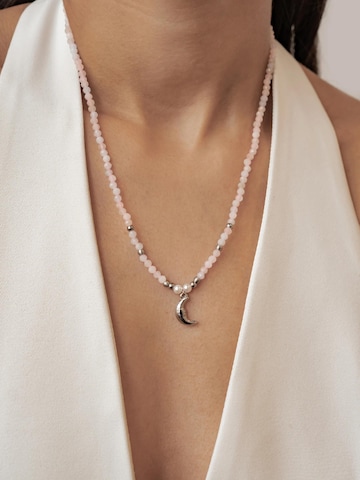 Collana 'Moon' di Hey Happiness in argento