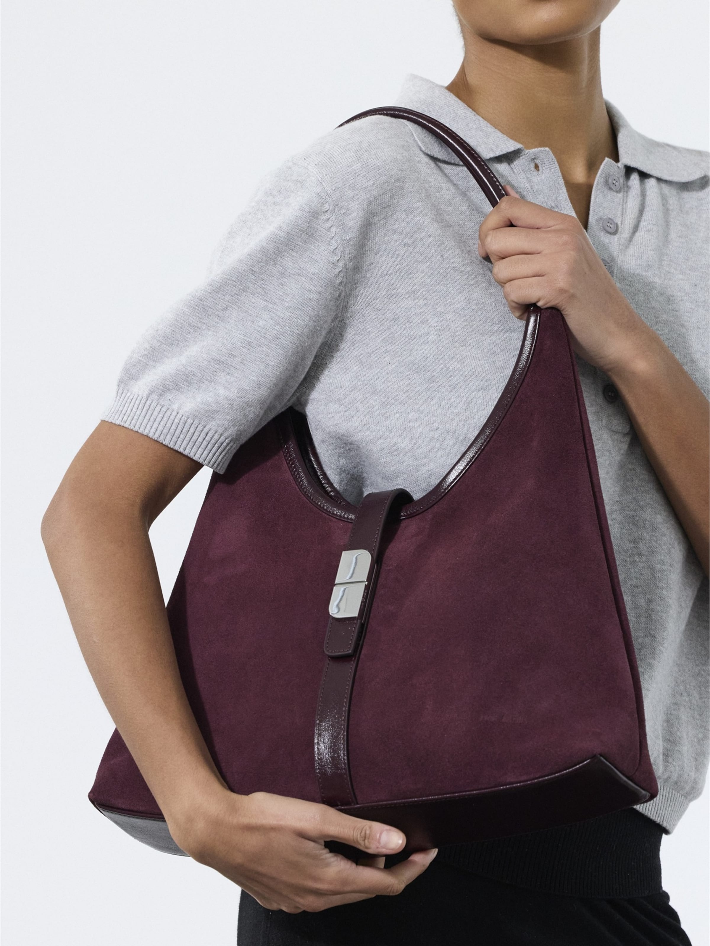 Nat&Nin Shoulder Bag ' ROMEO ' in Purple
