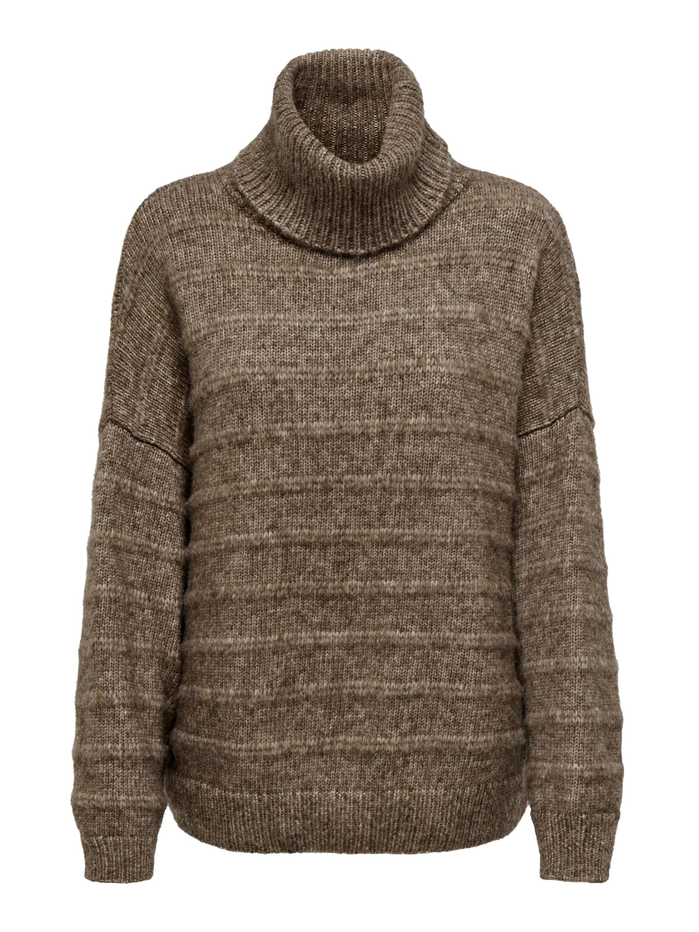 Pull-over 'CELINA' ONLY en marron : devant