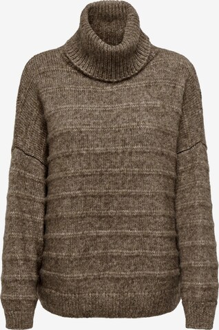 ONLY Sweater 'CELINA' in Brown: front