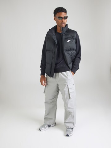 Nike Sportswear Sweatshirt 'Club Fleece' in Black