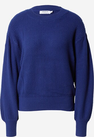 MSCH COPENHAGEN Pullover in Blau: predná strana