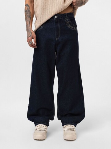 Loosefit Jean 'Nico' Dandalo en bleu : devant