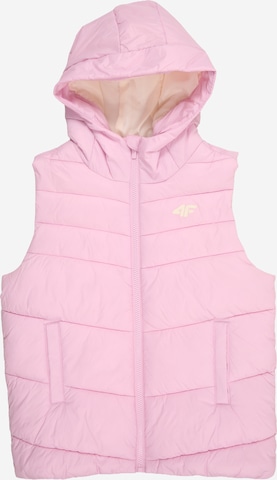 purpurinė 4F Junior Sportinė liemenė: priekis