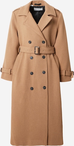 SELECTED FEMME Between-seasons coat 'Henrika' in Brown: front