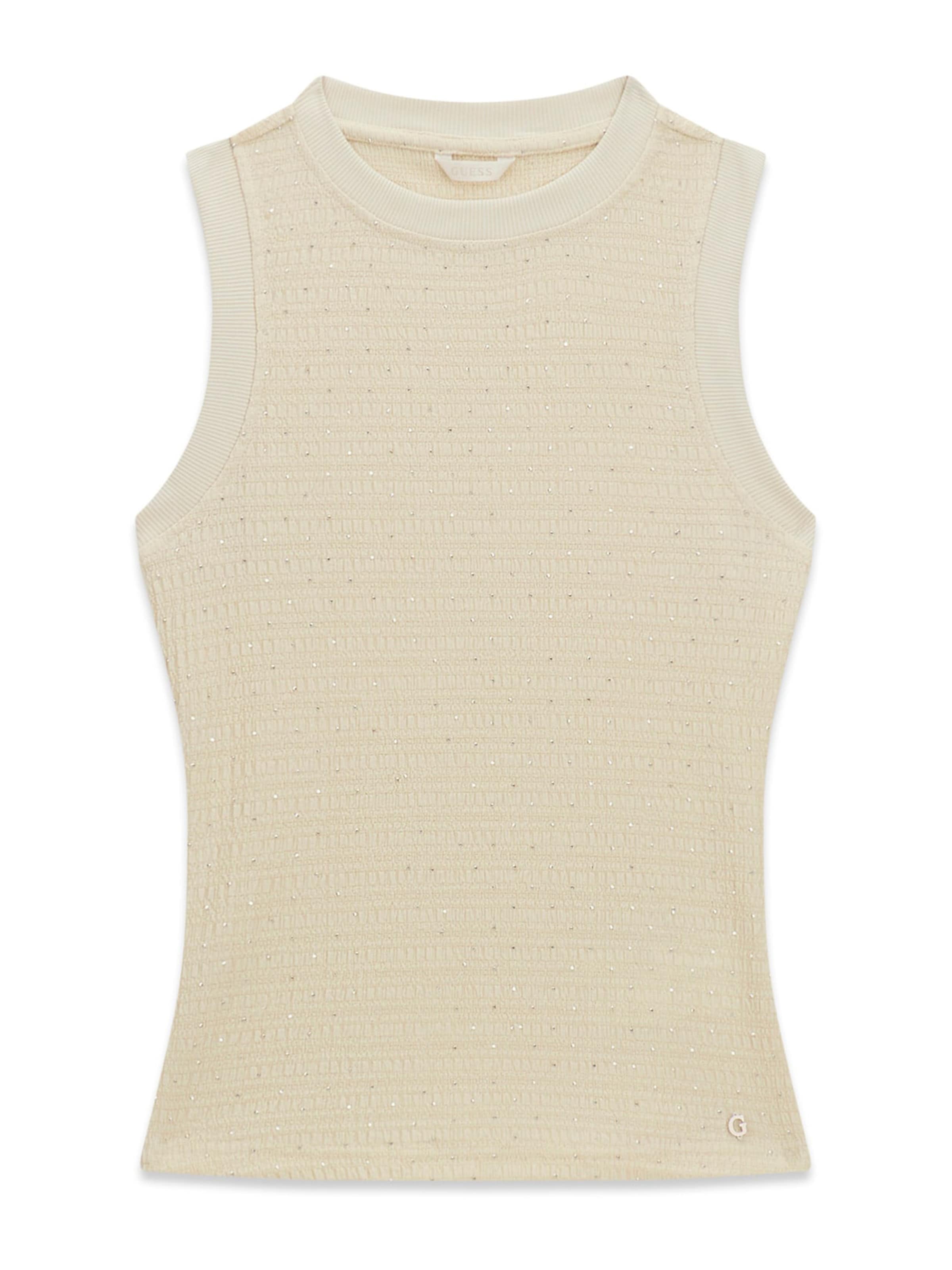 GUESS Top 'FRANCINE' w kolorze biały: przód