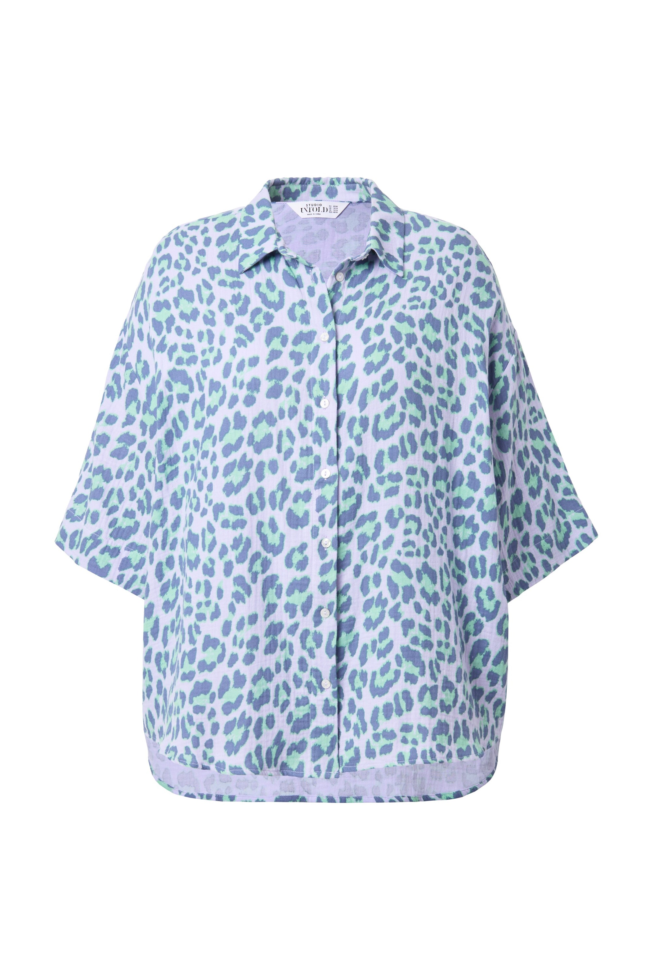 Studio Untold Blouse in Lila: voorkant