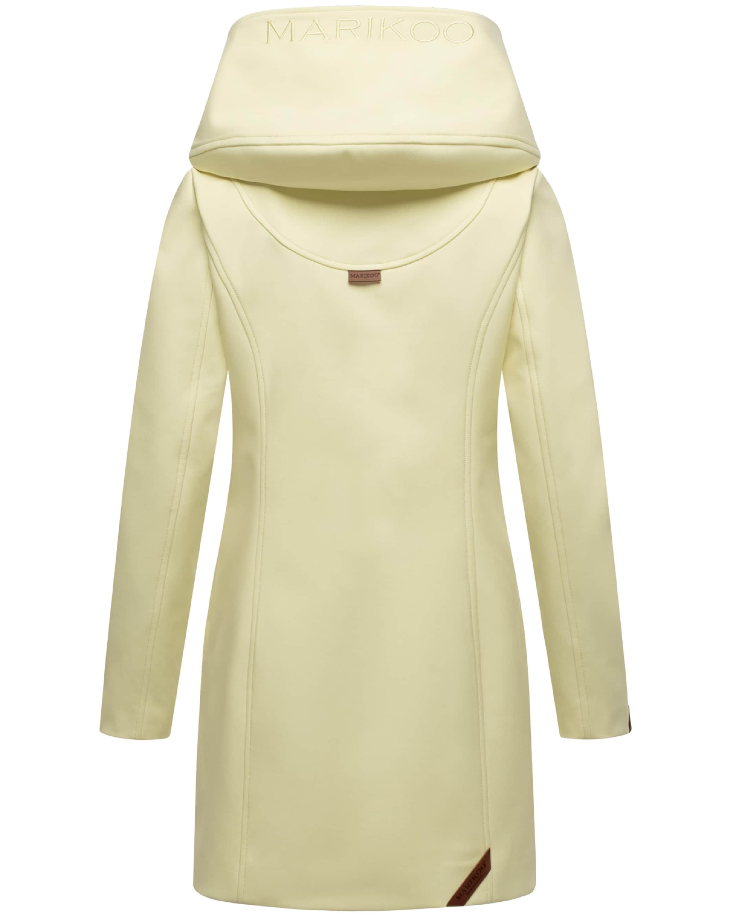 MARIKOO Raincoat 'Mayleen' in Yellow
