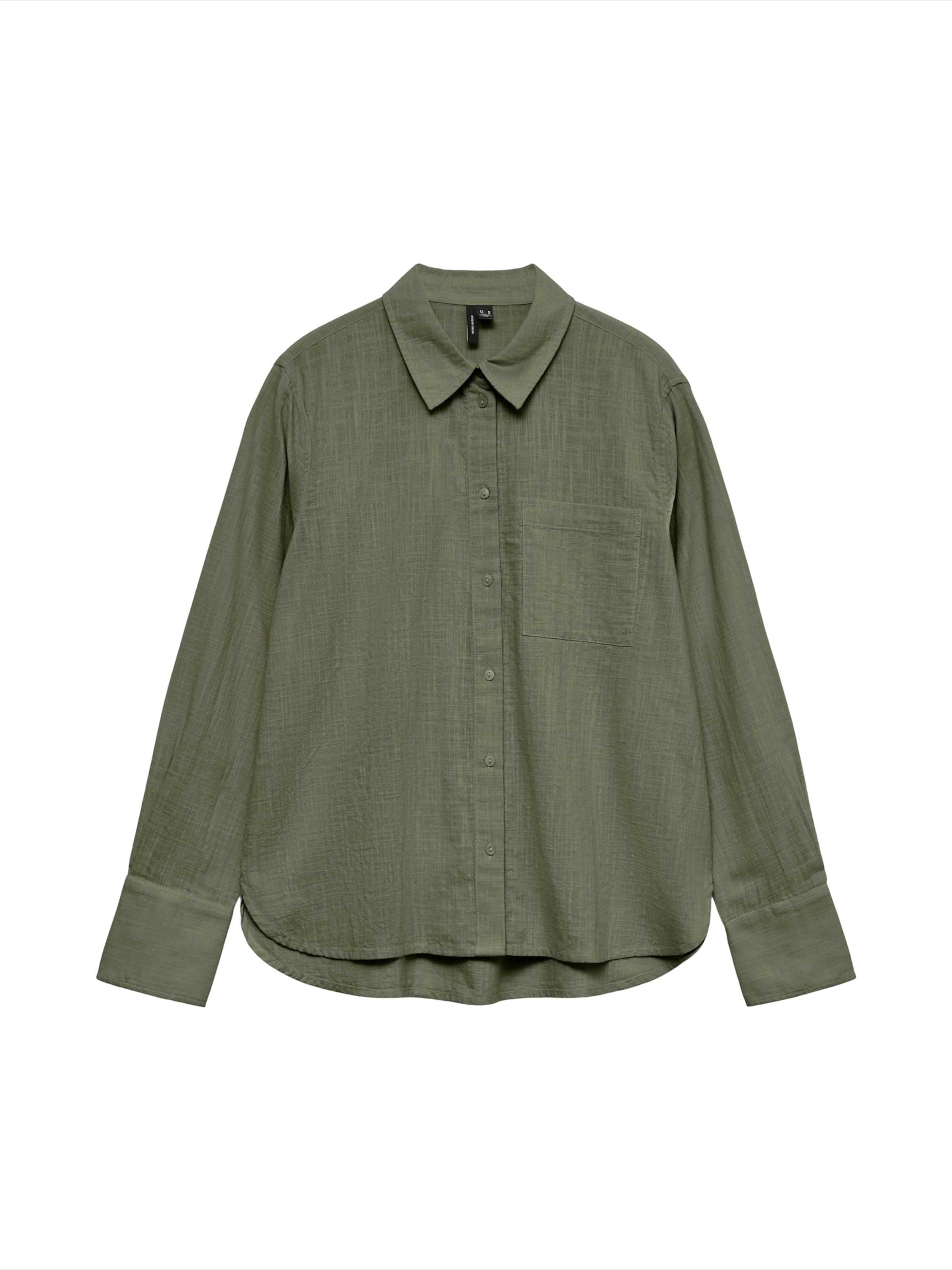 Camicia da donna 'VMCAIA' di VERO MODA in verde: frontale