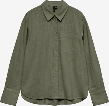 VERO MODABluza 'VMCAIA' - zelena boja: prednji dio