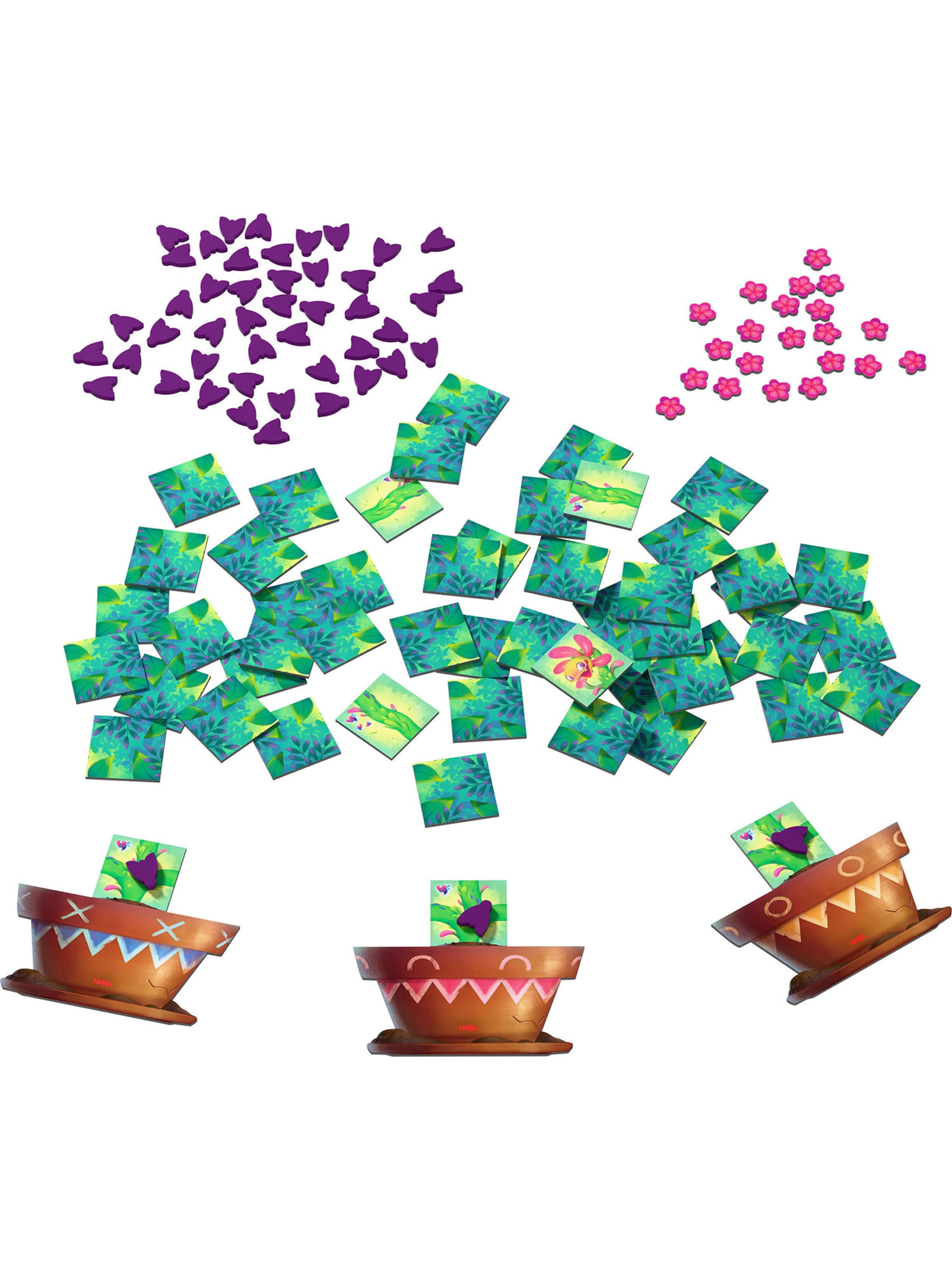 Jeux ' Carni Flora ' HABA en mélange de couleurs : devant