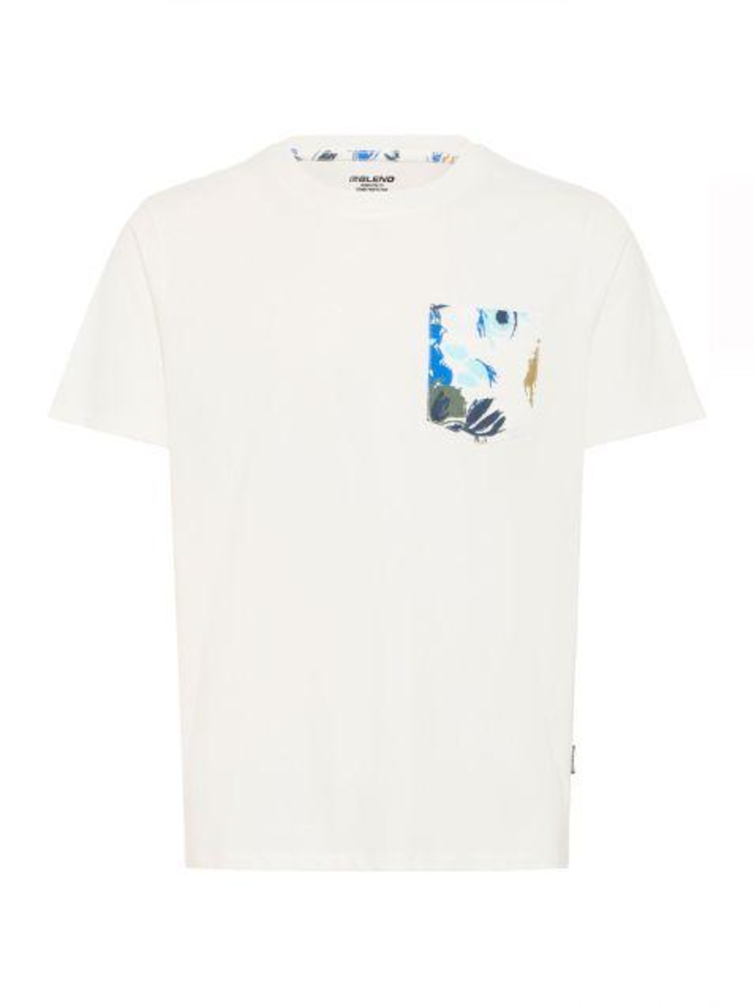 BLEND - Camiseta 'BHJem' en blanco: frente