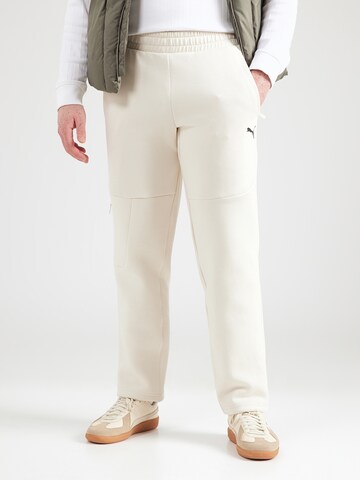 Regular Pantaloni 'Pumatech' de la PUMA pe alb: față