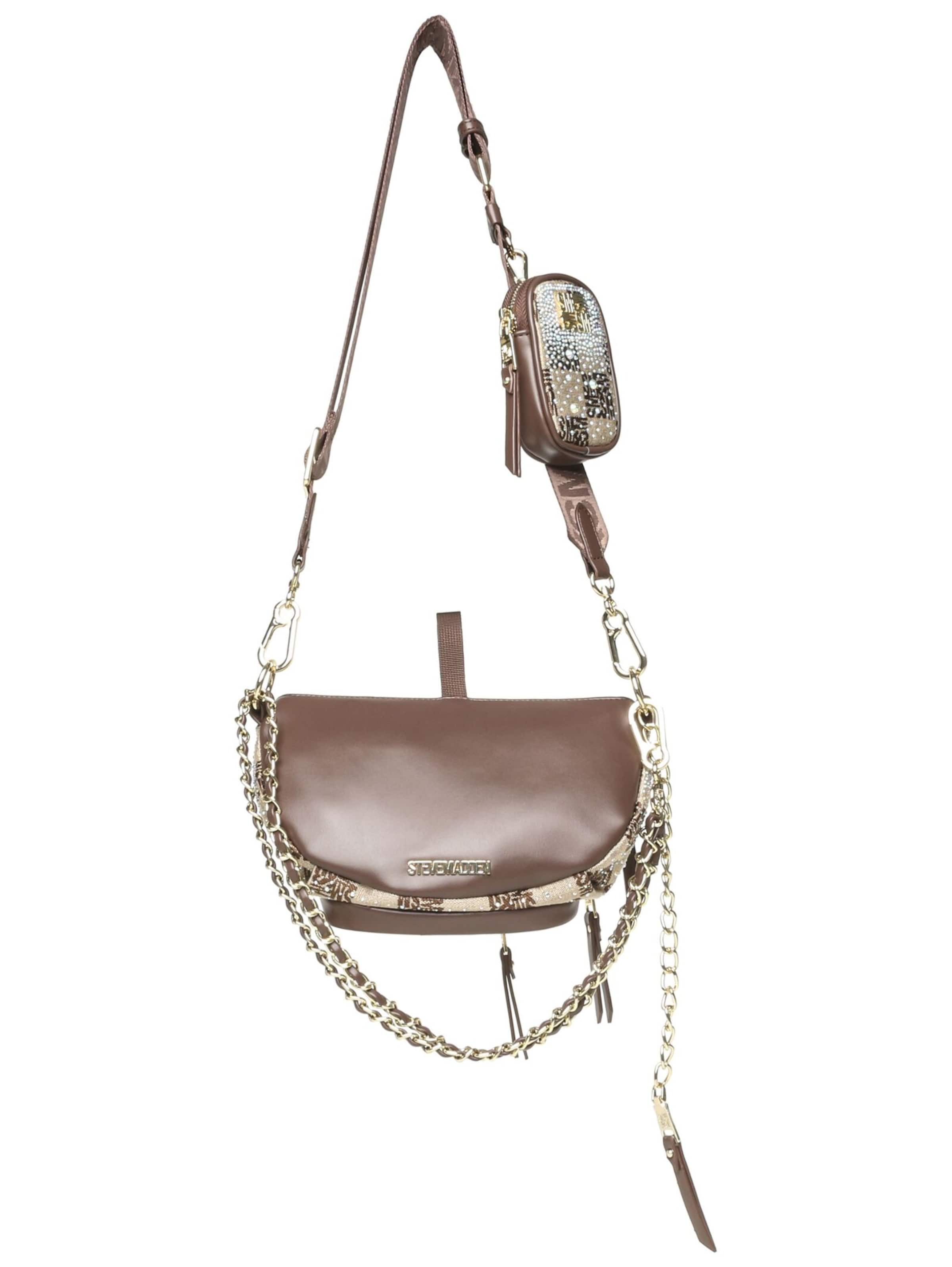 STEVE MADDEN Umhängetasche 'Bmax-12' in Braun